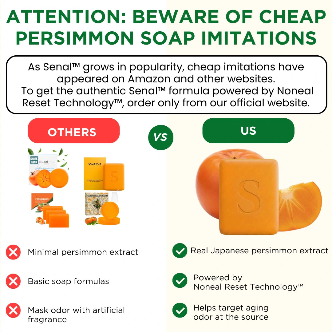 Senal™ | Deodorizing Persimmon Soap