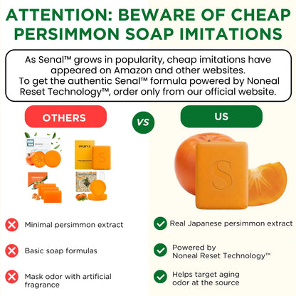 Senal™ | Deodorizing Persimmon Soap