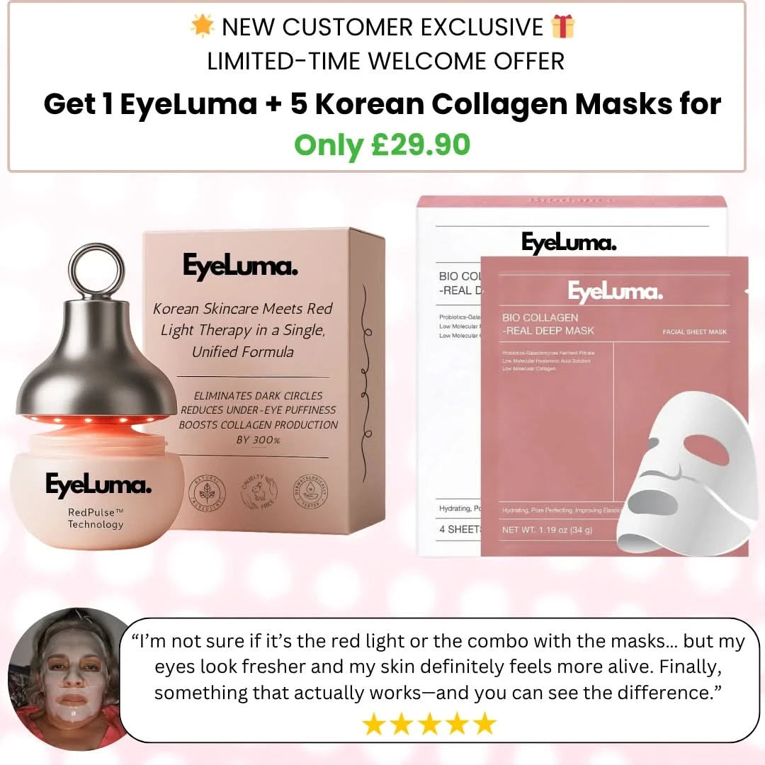 Eyeluma™ + 5 Collagen Face Masks